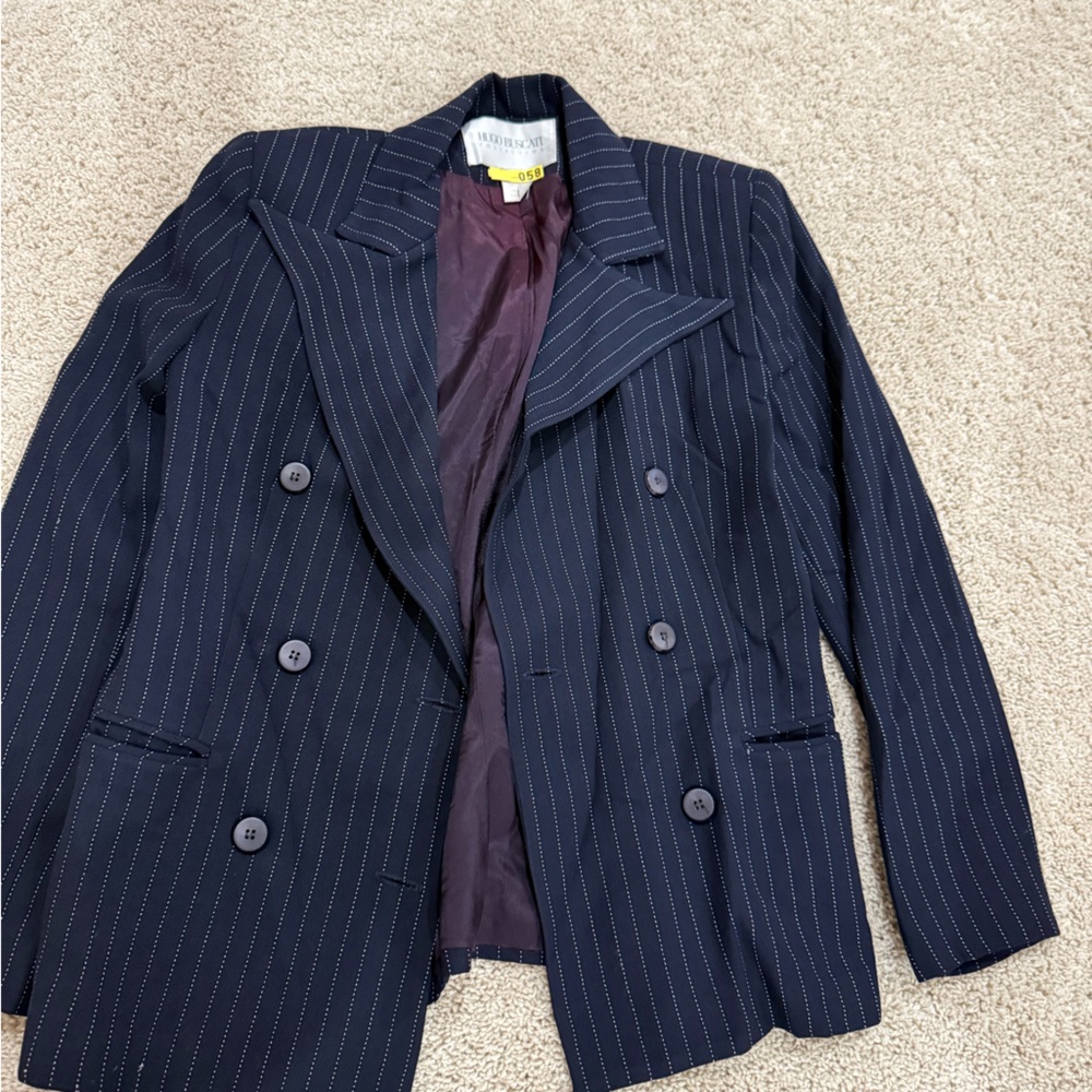 Woman pant suit jacket